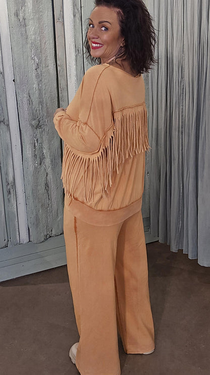 Indiali genser orange