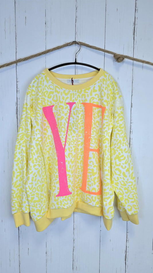 Ronja leo genser gul