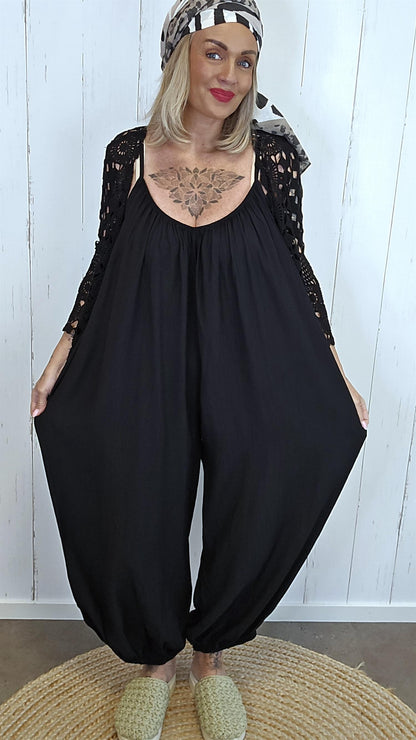 Nora jumpsuit svart