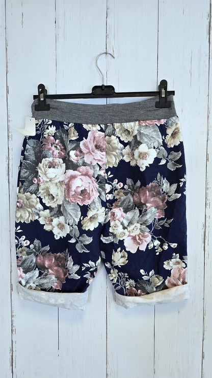 Leah blomstrete komfortshorts