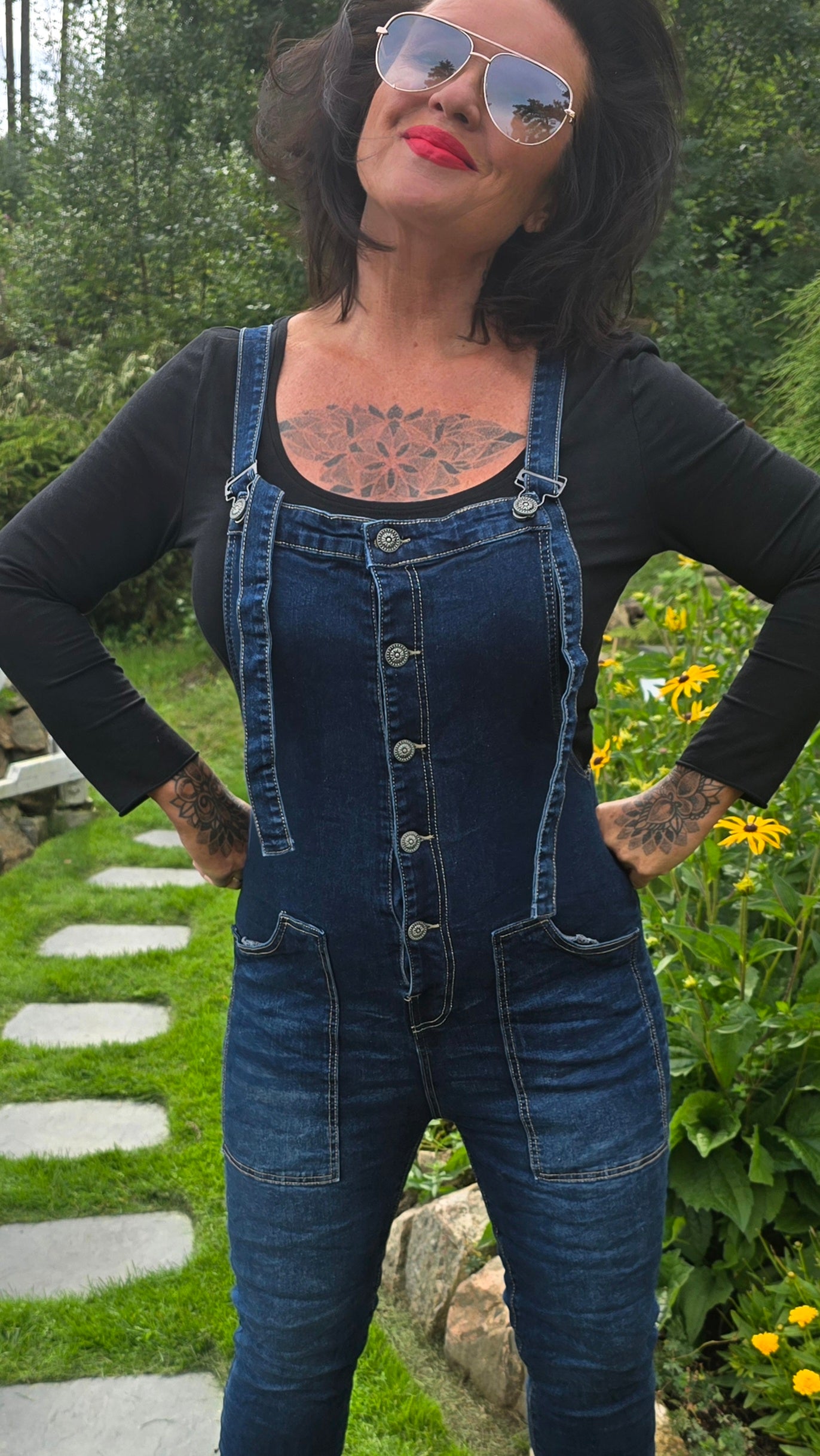 Alice jumpsuit mørk denim
