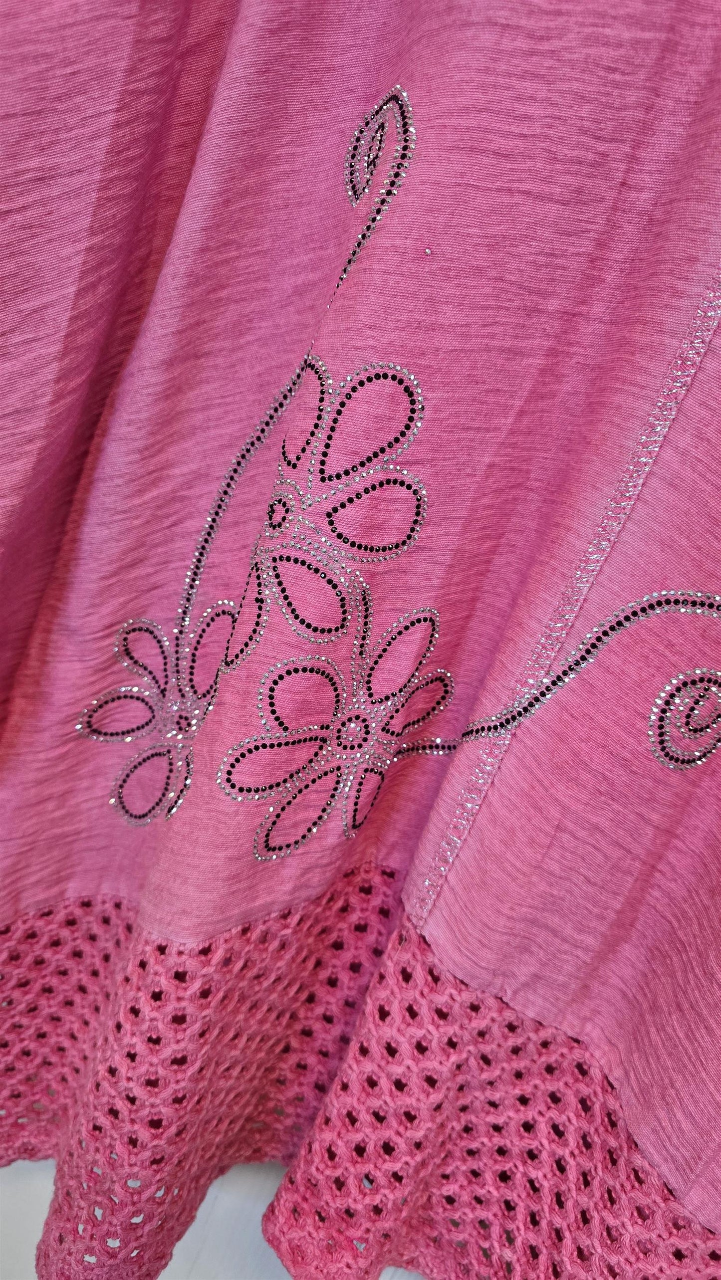 Giselle baggy topp rosa