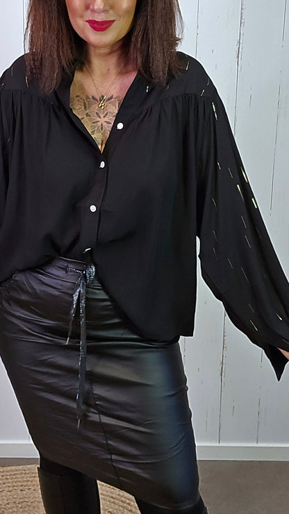 Hedda bluse svart