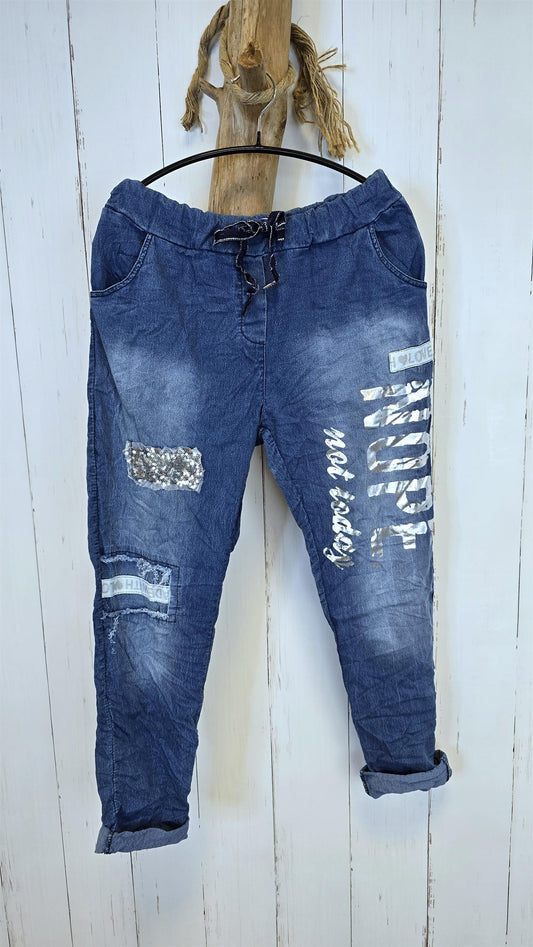 Fanny jeans blå