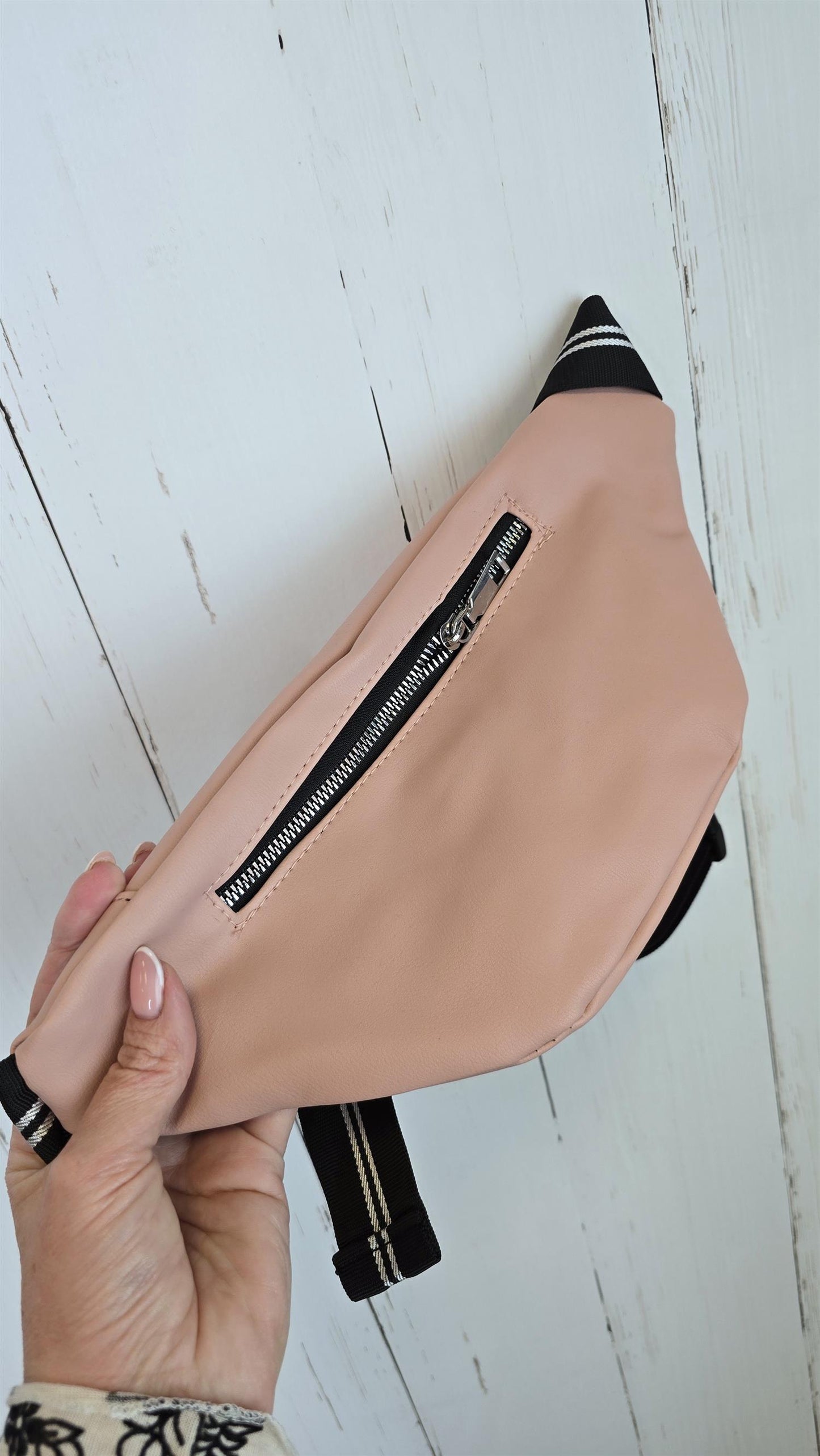 Julia belte veske rosa