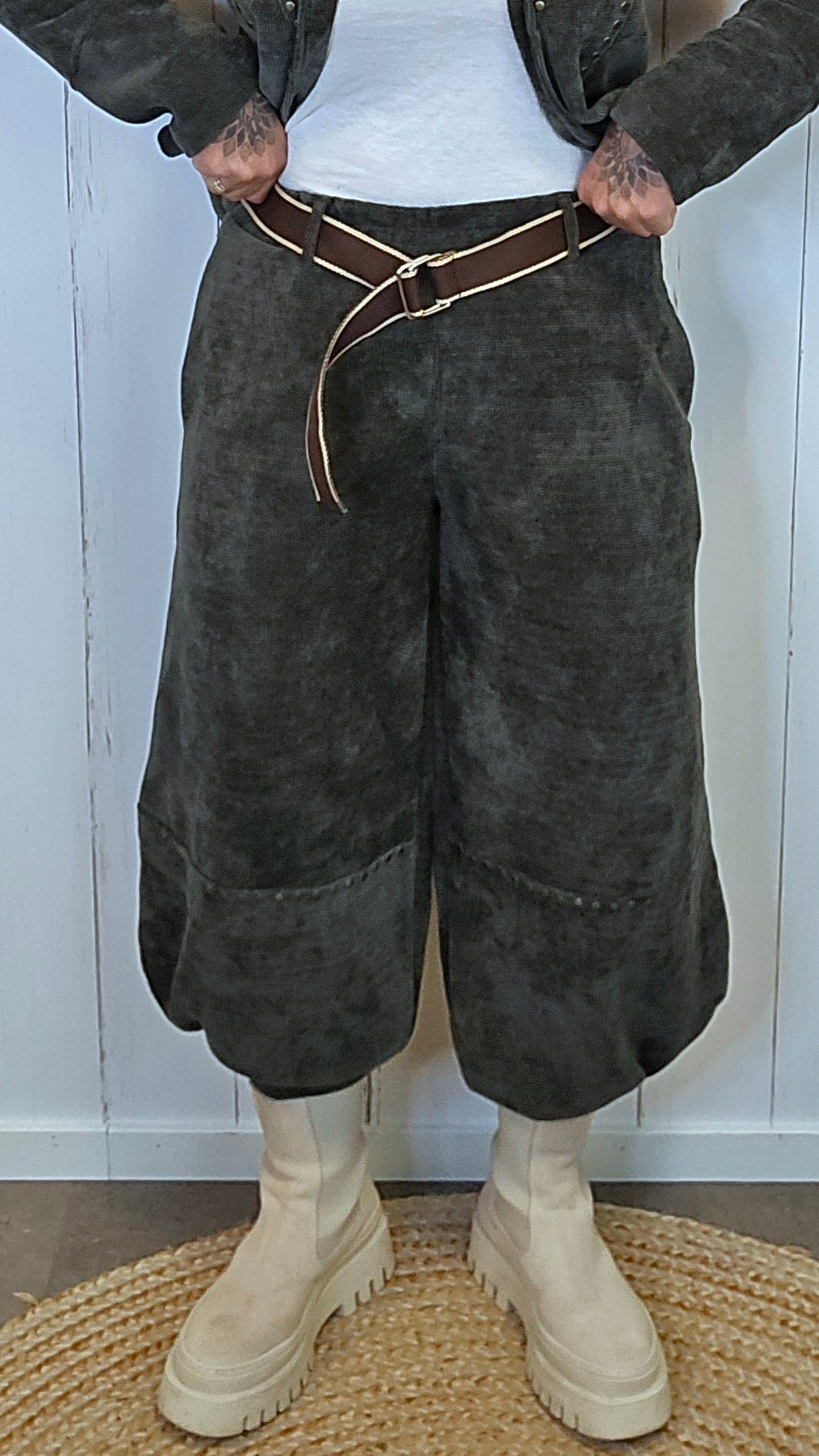 Dalia bukse kaki