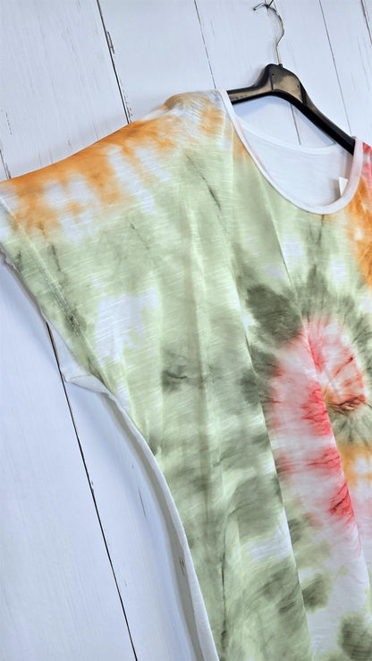 Cindie topp Tie Dye grønn