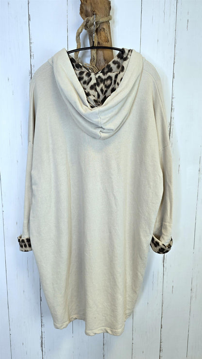 Simone hettegenser beige