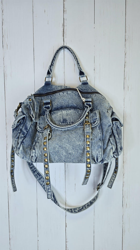 Molly denim veske blå