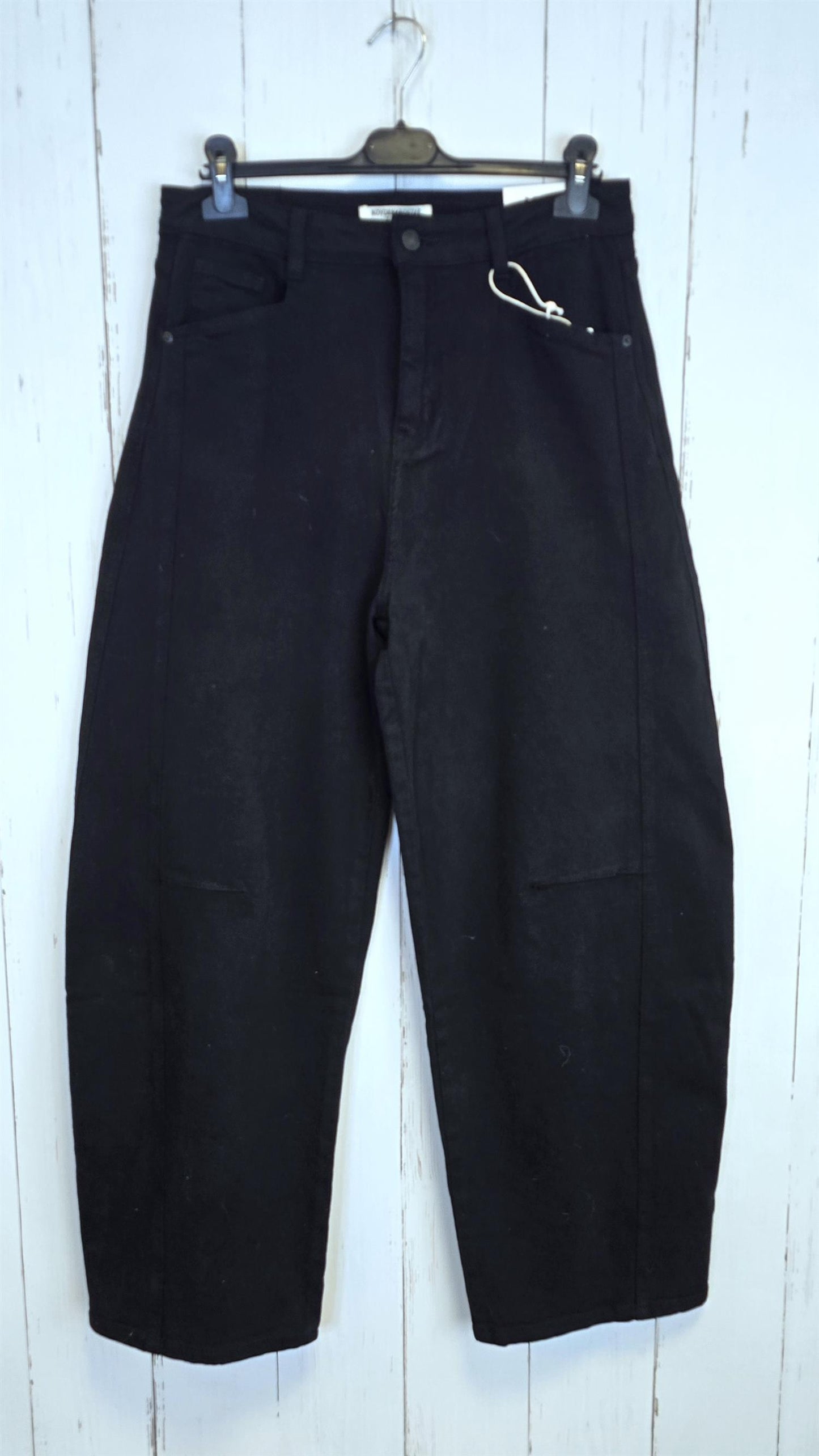 Karostar Barrel jeans svart