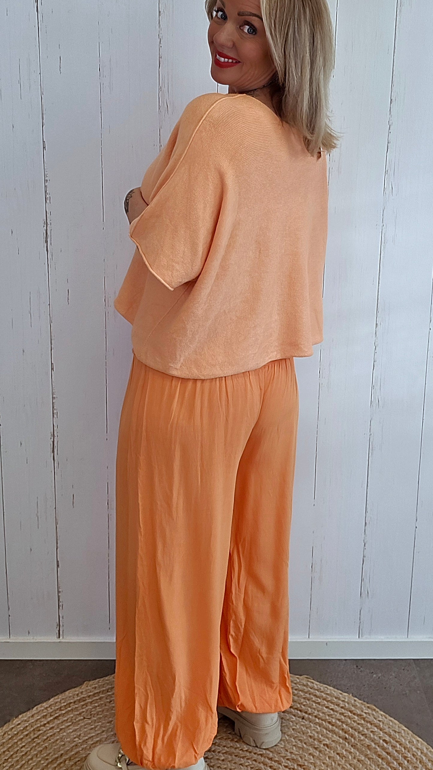 Henriette bukse orange