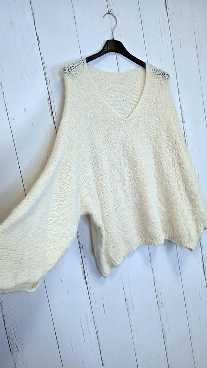 Anna genser cremebeige