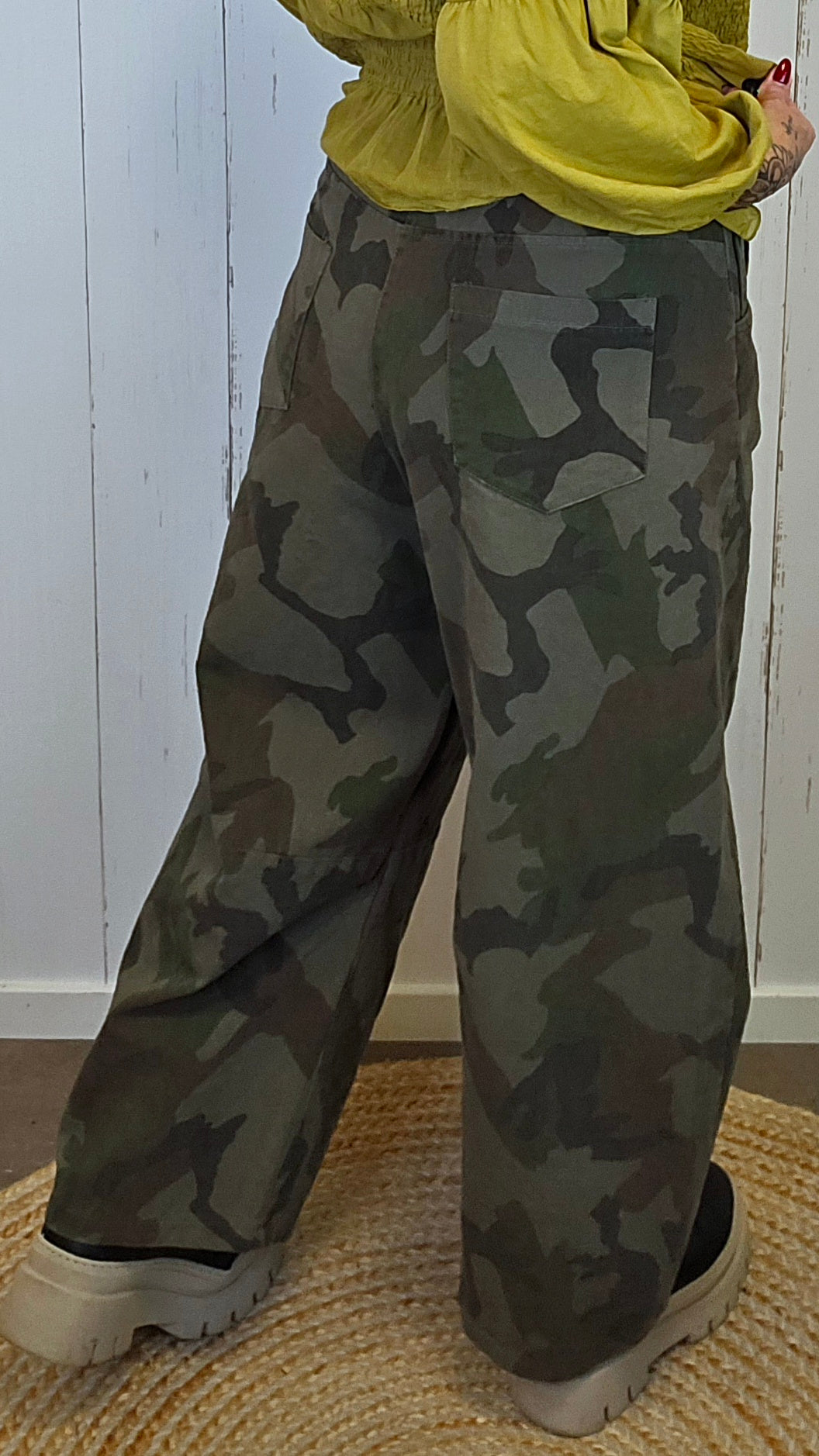Wild Balo bukse grønn camo