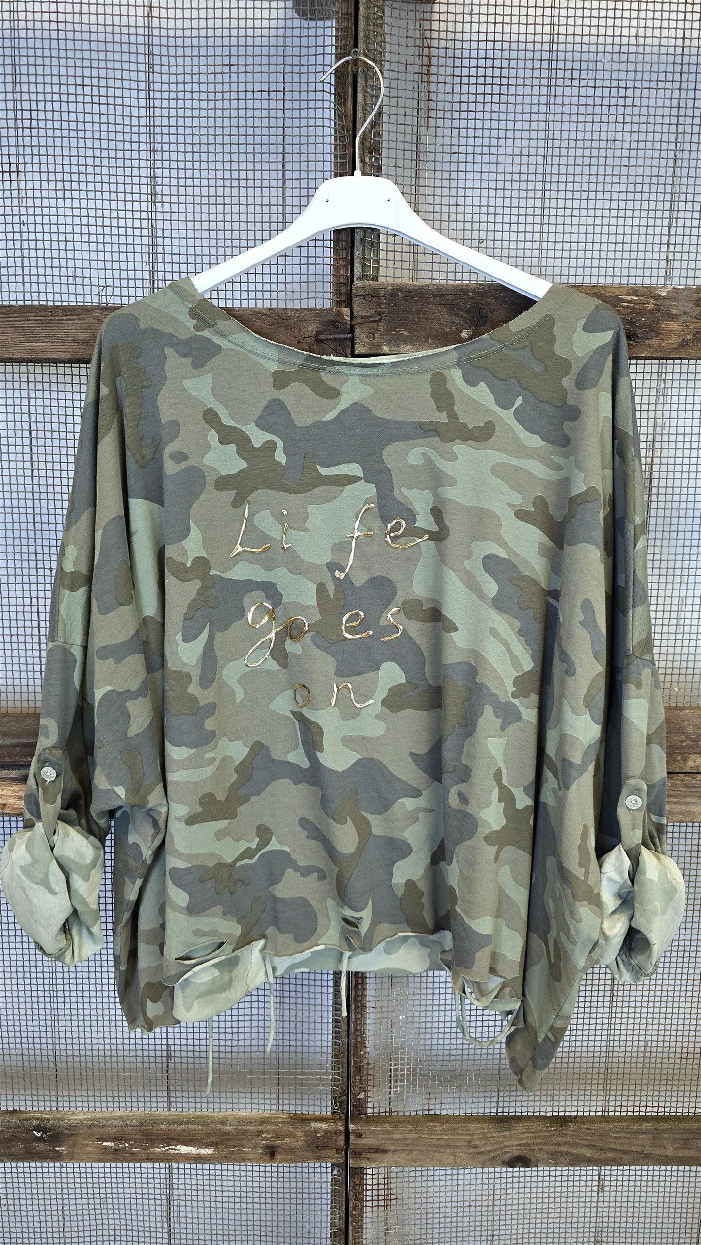 Life camo topp kaki
