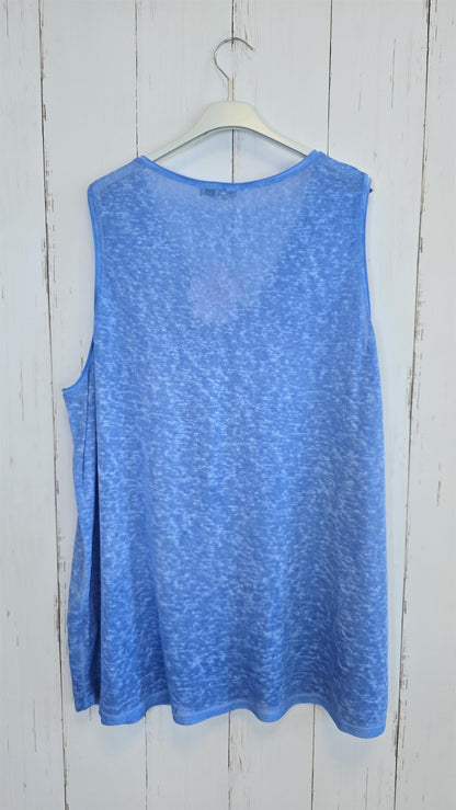 Laura singlet basic blå