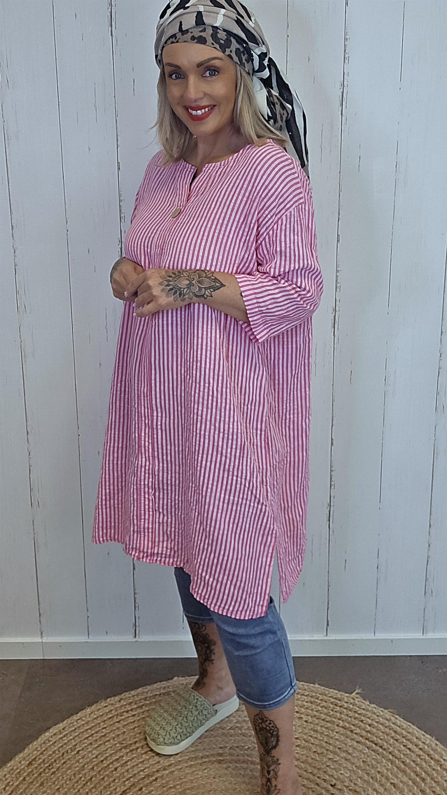 Hanna kjole rosa