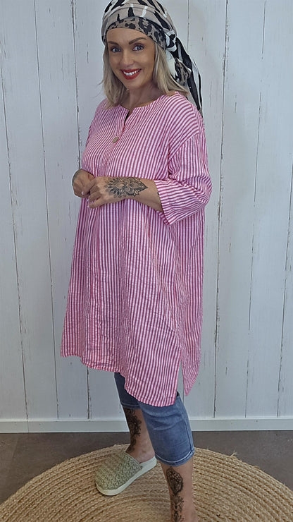 Hanna kjole rosa