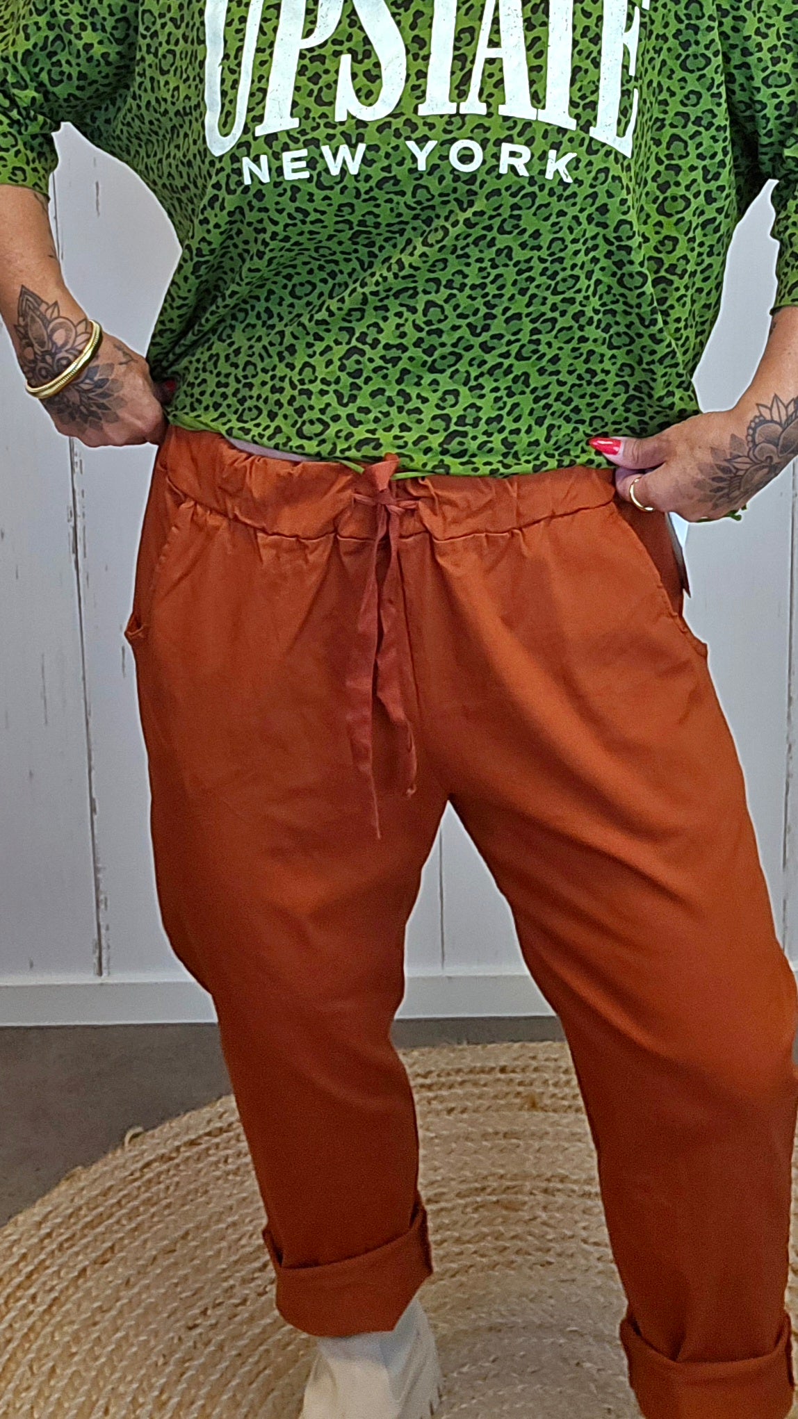 Lexie pant rust