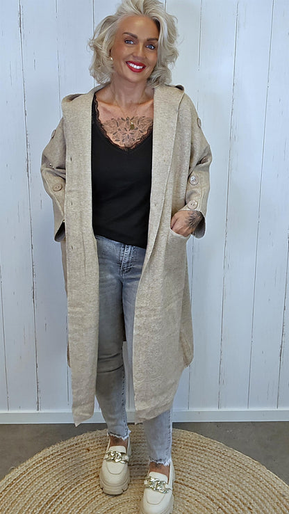 Petronella jakke camel