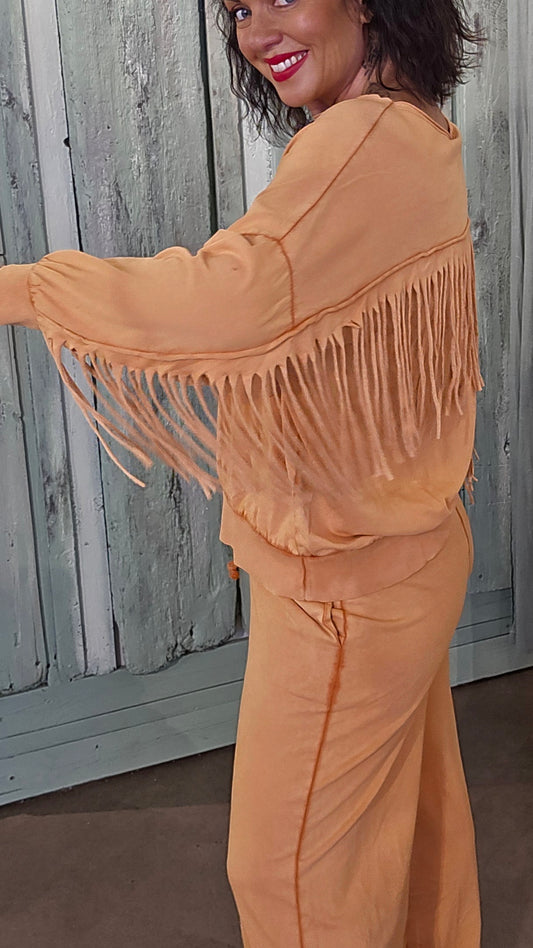 Indiali genser orange