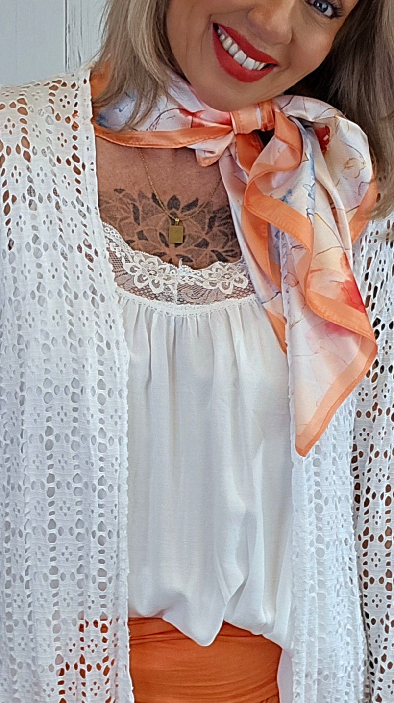 Emma skjerf orange