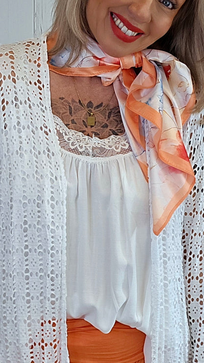 Emma skjerf orange