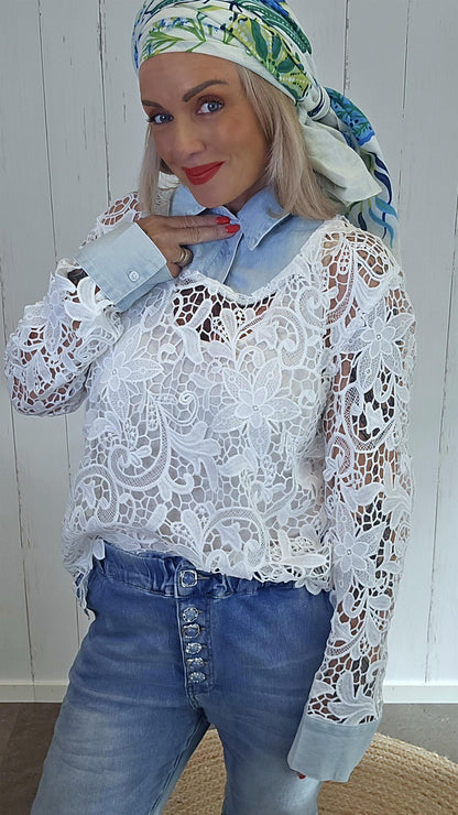 Kayla blonde topp