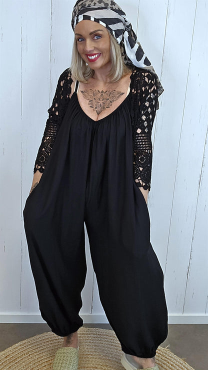 Nora jumpsuit svart