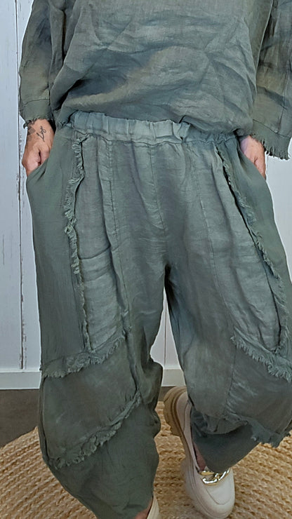 Tamara baggy bukse kaki