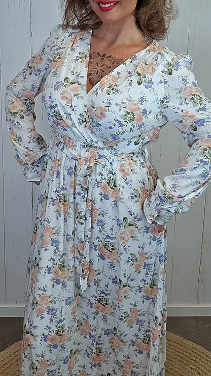 Diana kjole blomster