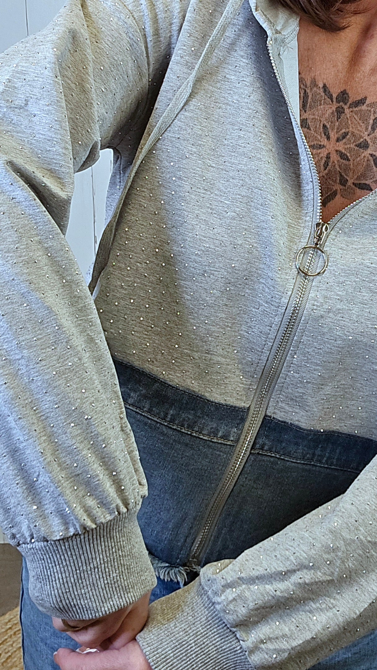 Runa Denim Hettejakke