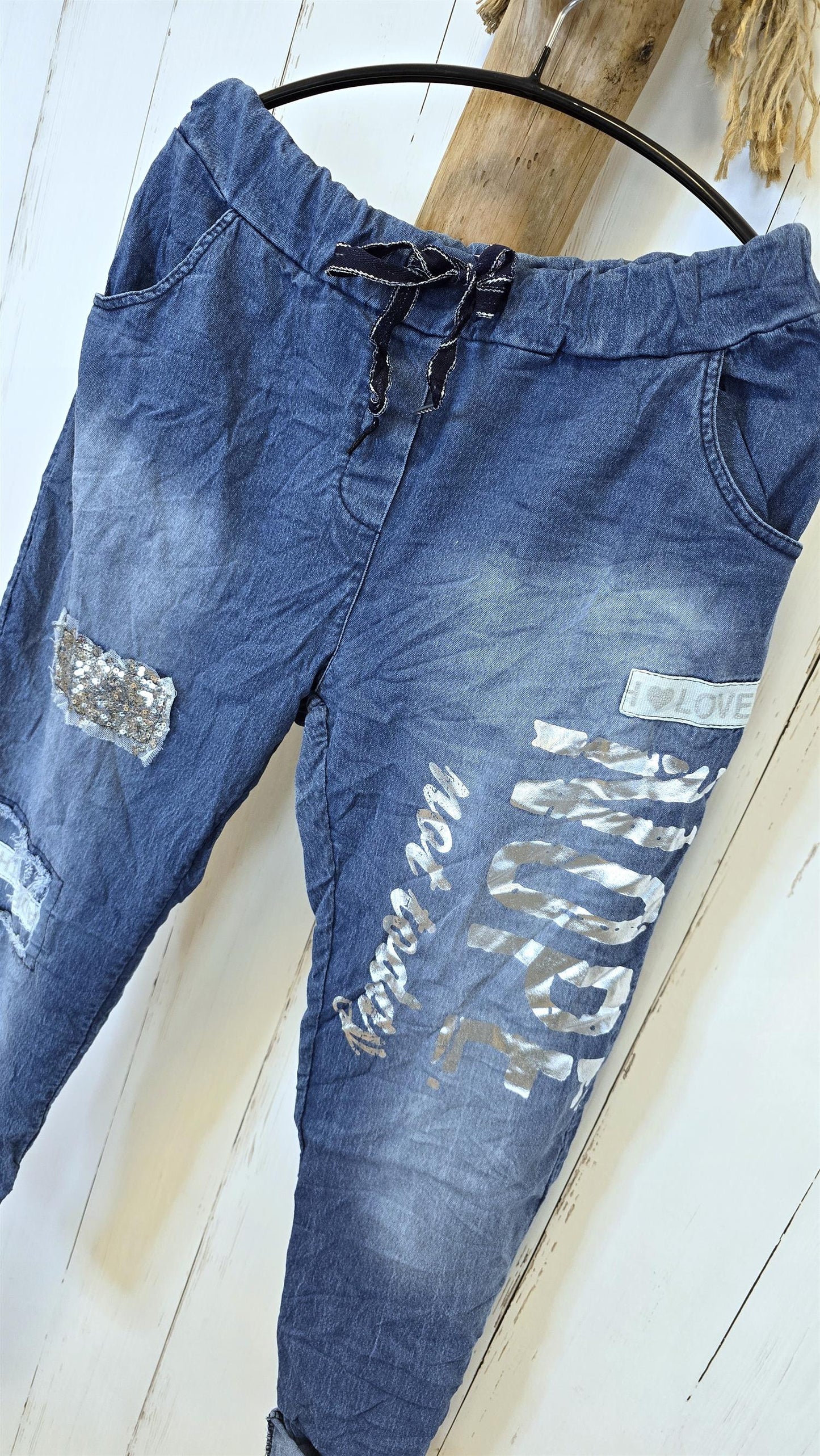 Fanny jeans blå