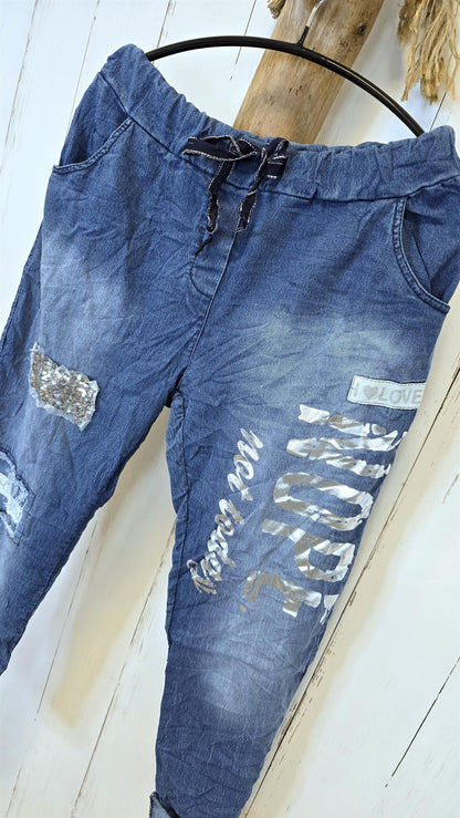 Fanny jeans blå