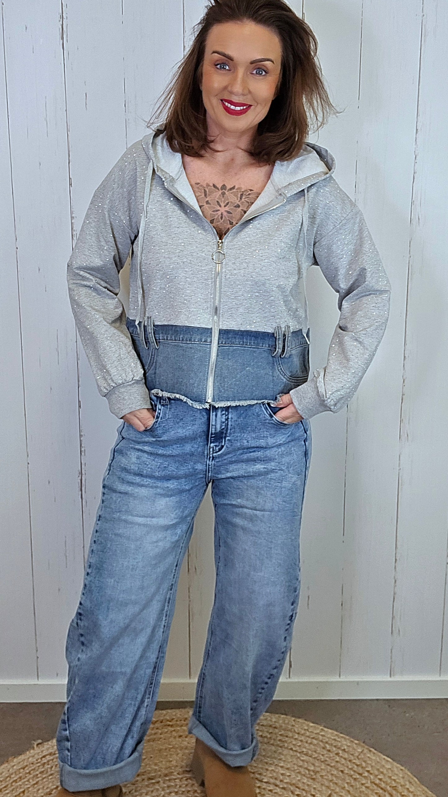 Runa Denim Hettejakke