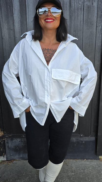 Cassie skjorte hvit