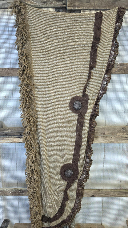 Esperanza skjerf taupe