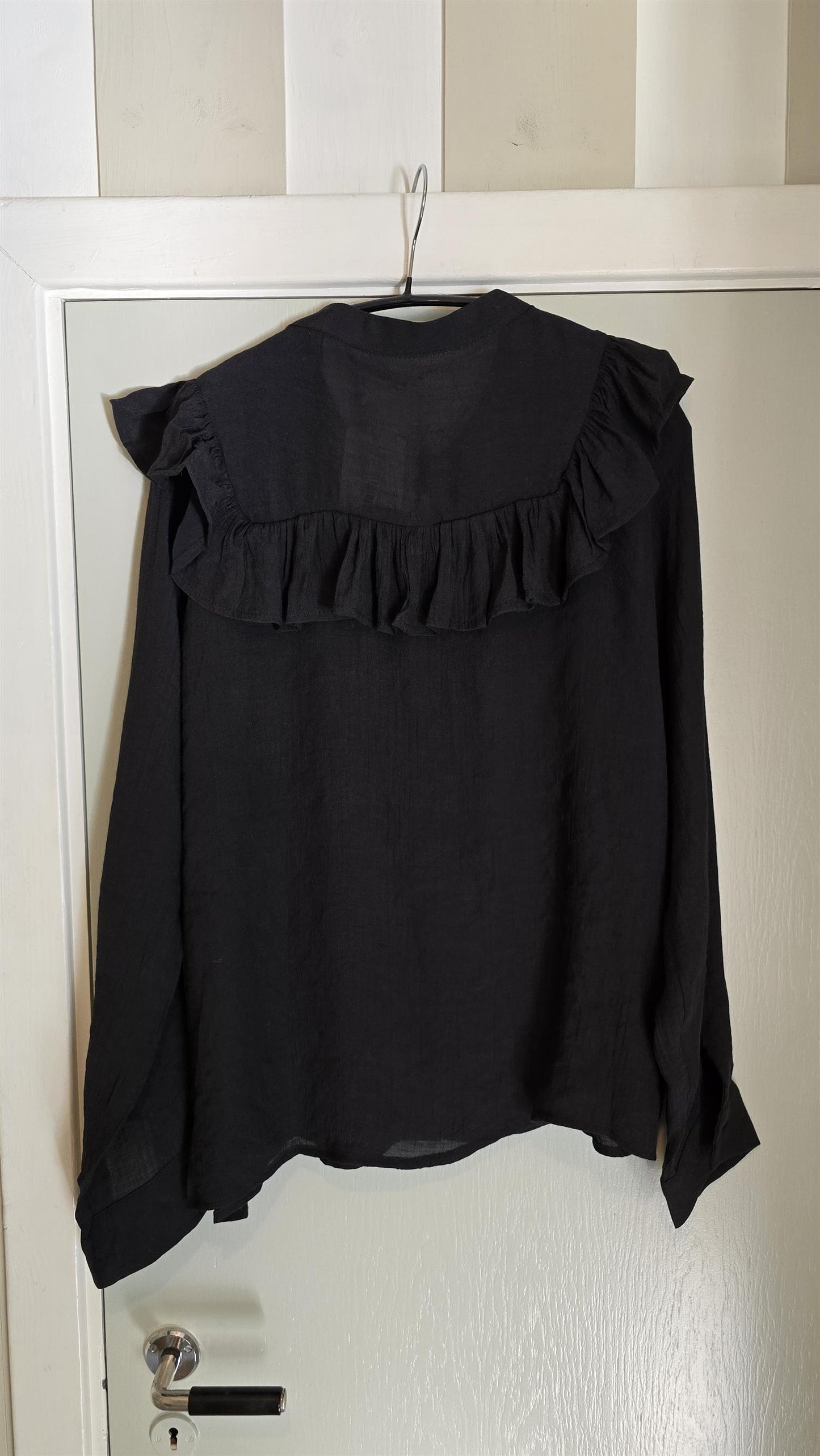 Amelia skjortebluse svart