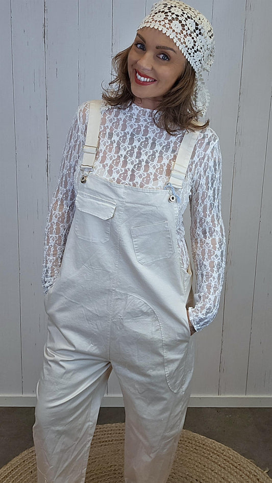 Sanna snekkerbukse beige