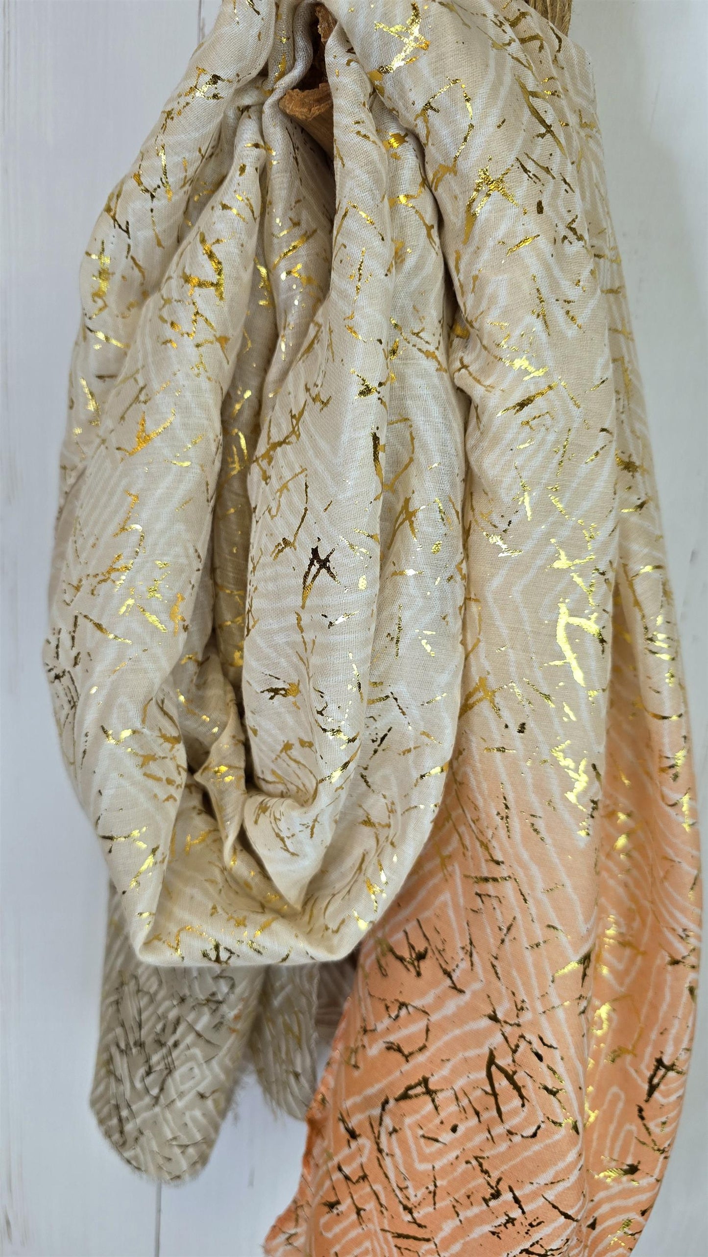 Cassie skjerf dus orange