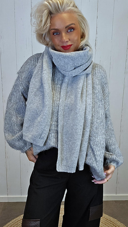 Zara skjerf grå