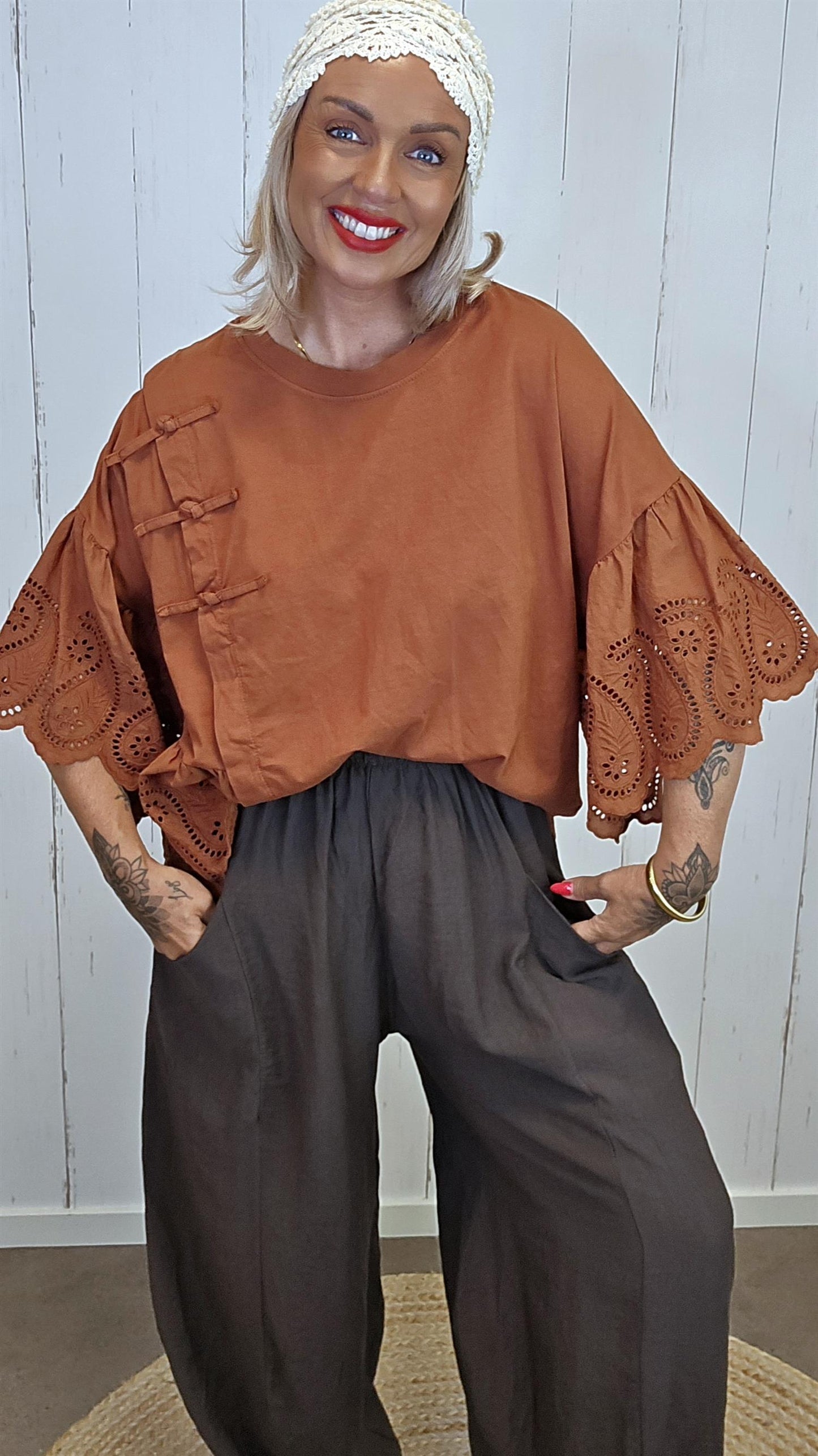 Amalia topp rust