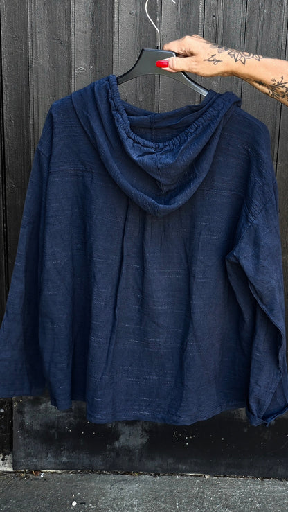 Beatrice hette jakke navy