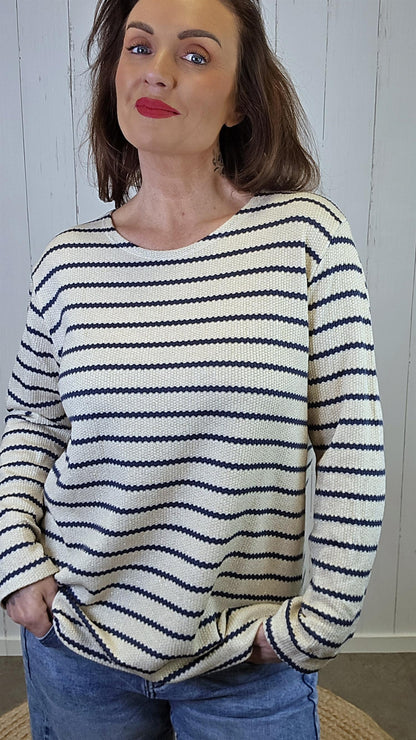 Marielle Stripet Genser