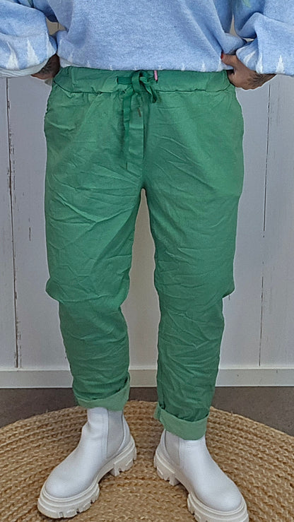 Nicky pant grønn