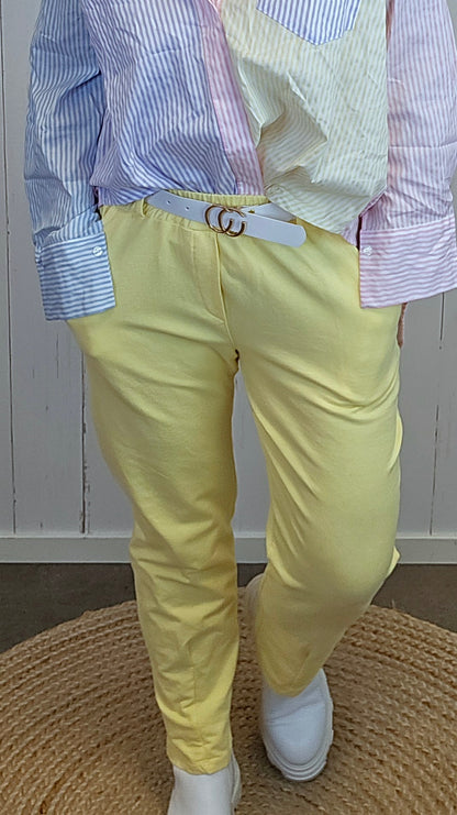 Milla bukse gul