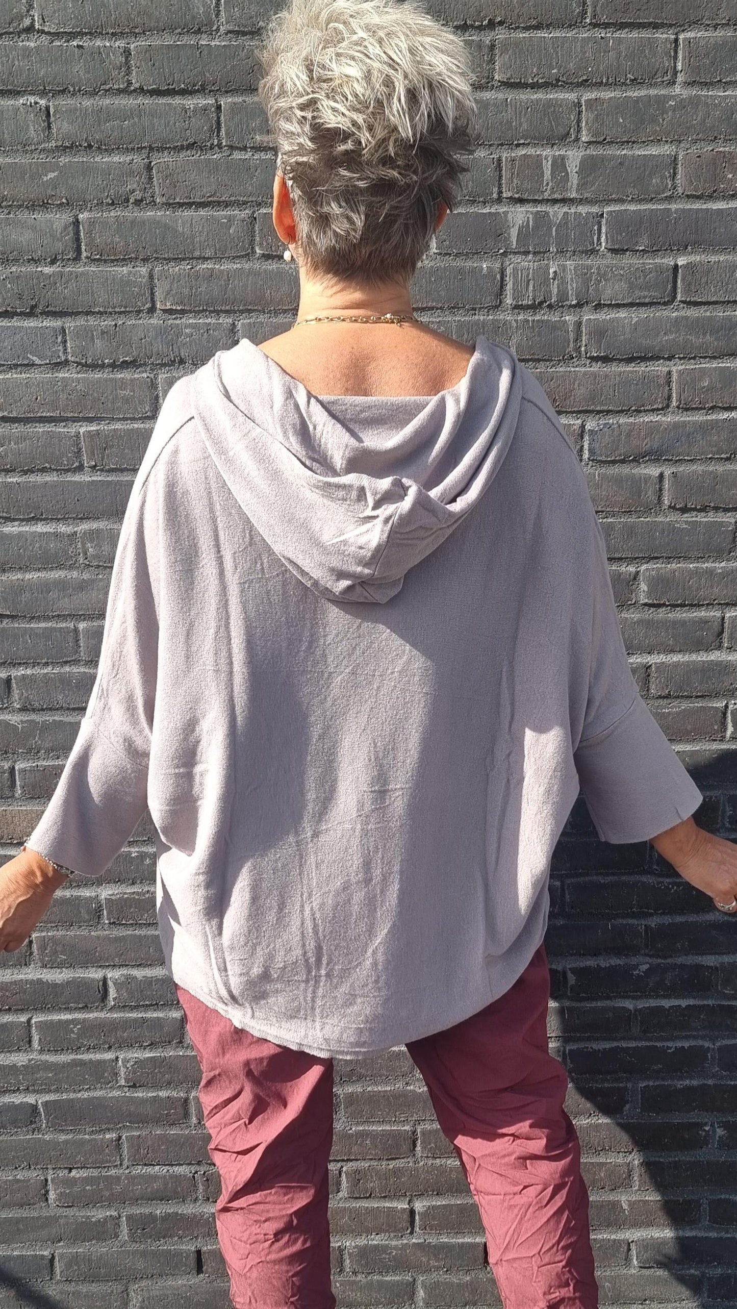 Alma hettegenser beige