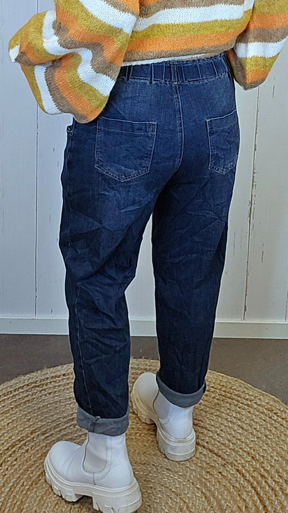 Dina jeans med strikk