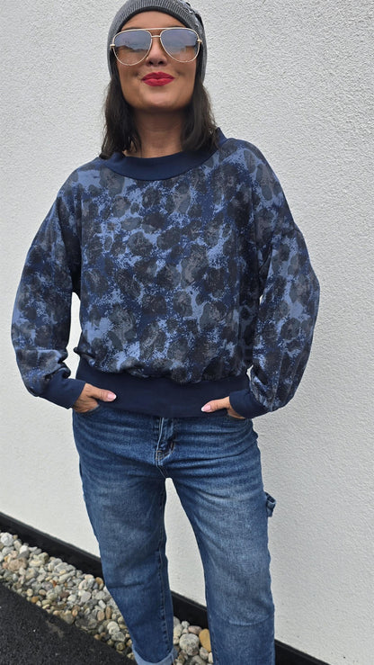 Makaya genser navy