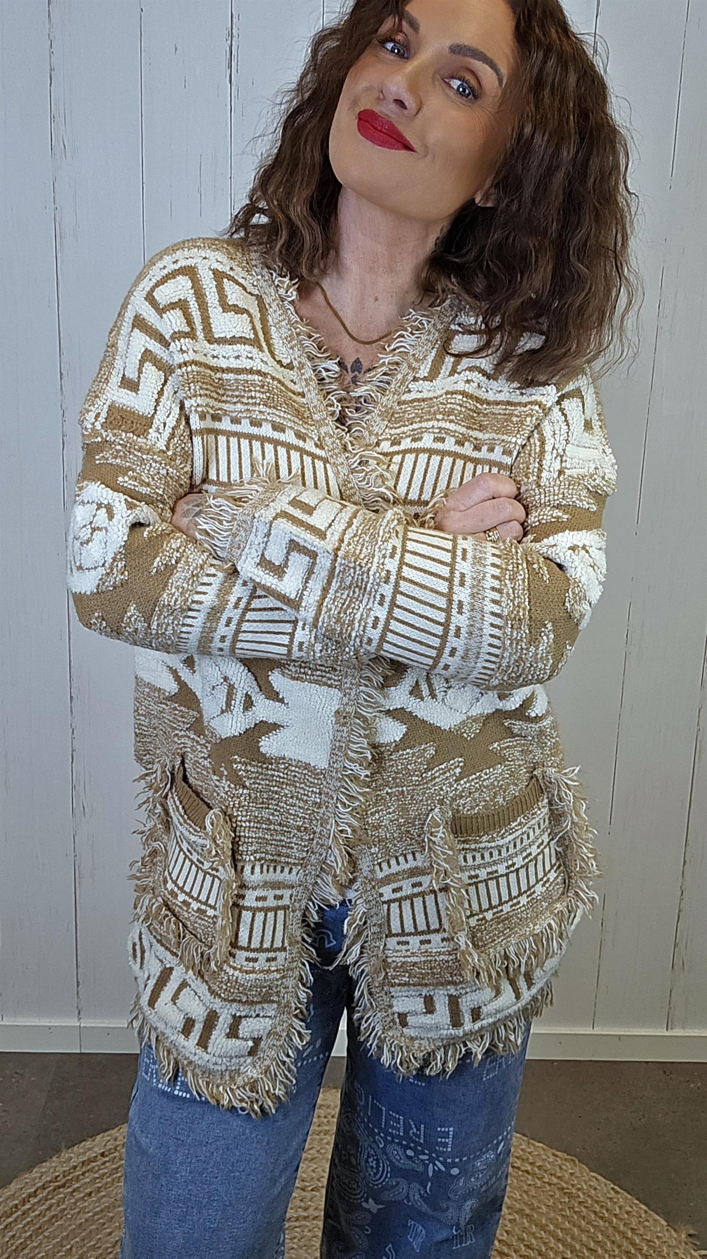 Serena Strikket Cardigan