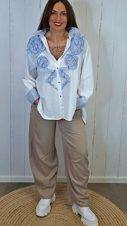 Ruby skjorte med denim